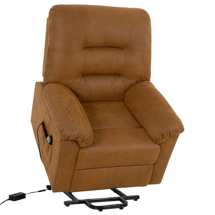 Fauteuil inclinable électrique avec releveur, fauteuil inclinable électrique avec télécommande, fauteuil inclinable électrique confortable pour personnes âgées