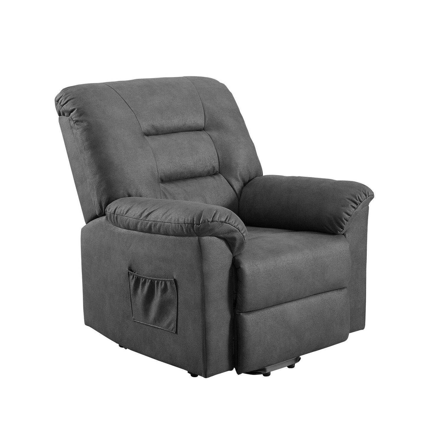 Fauteuil inclinable électrique avec releveur, fauteuil inclinable électrique avec télécommande, fauteuil inclinable électrique confortable pour personnes âgées