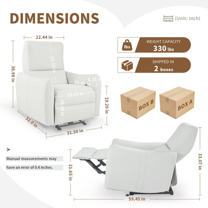 Fauteuil inclinable électrique pour salon