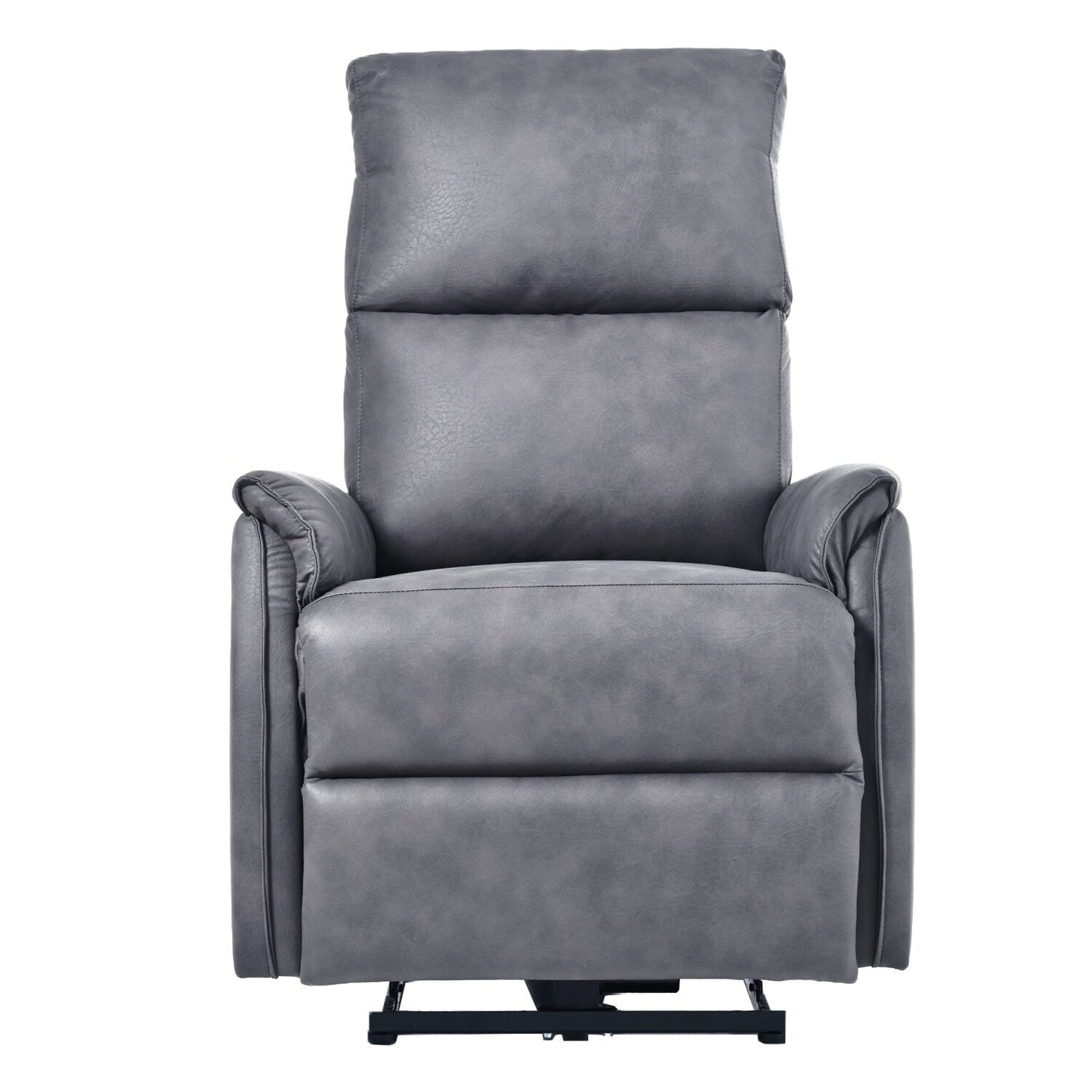 Fauteuil inclinable électrique avec ports de chargement USB, panneau de commande latéral et design confortable pour une utilisation en salon