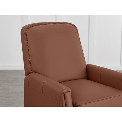 Fauteuil inclinable Elias Push Back pour adultes, fauteuil en similicuir pour salon