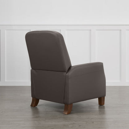 Fauteuil inclinable Elias Push Back pour adultes, fauteuil en similicuir pour salon