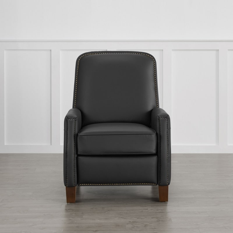 Fauteuil inclinable Elias Push Back pour adultes, fauteuil en similicuir pour salon