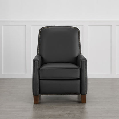 Fauteuil inclinable Elias Push Back pour adultes, fauteuil en similicuir pour salon