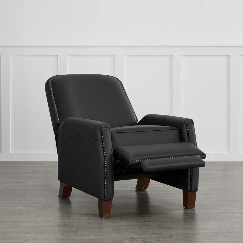 Fauteuil inclinable Elias Push Back pour adultes, fauteuil en similicuir pour salon