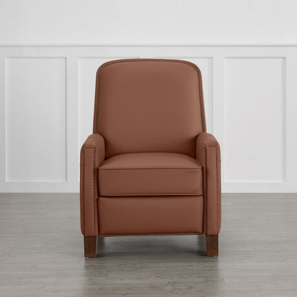 Fauteuil inclinable Elias Push Back pour adultes, fauteuil en similicuir pour salon