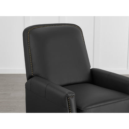 Fauteuil inclinable Elias Push Back pour adultes, fauteuil en similicuir pour salon