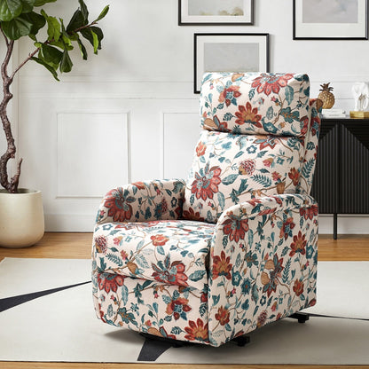 Fauteuil inclinable électrique à télécommande Elisa avec base en métal