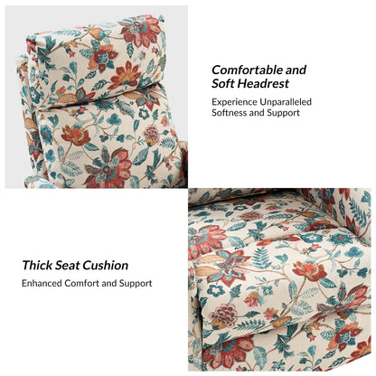 Fauteuil inclinable électrique à télécommande Elisa avec base en métal