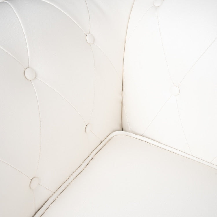 Canapé Chesterfield Élégance, Confort luxueux pour salons cosy, Canapé moderne du milieu du siècle, Élégance, Canapé 3 places