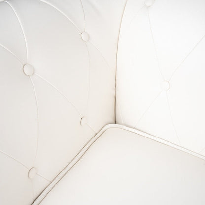 Canapé Chesterfield Élégance, Confort luxueux pour salons cosy, Canapé moderne du milieu du siècle, Élégance, Canapé 3 places