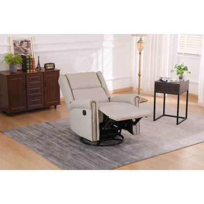 Fauteuil inclinable pivotant ergonomique avec port USB-C et coussin lombaire