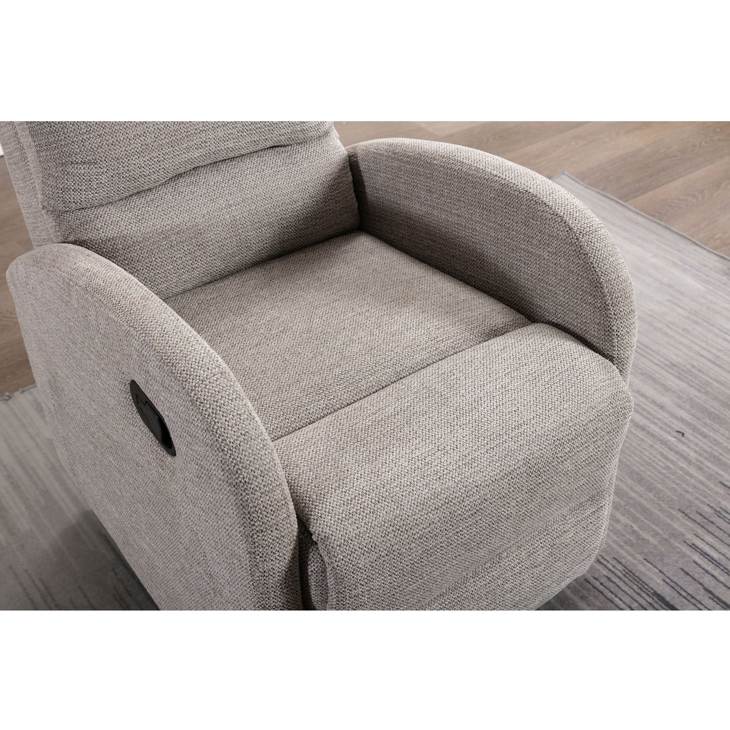 Fauteuil inclinable réglable en tissu pour cinéma maison