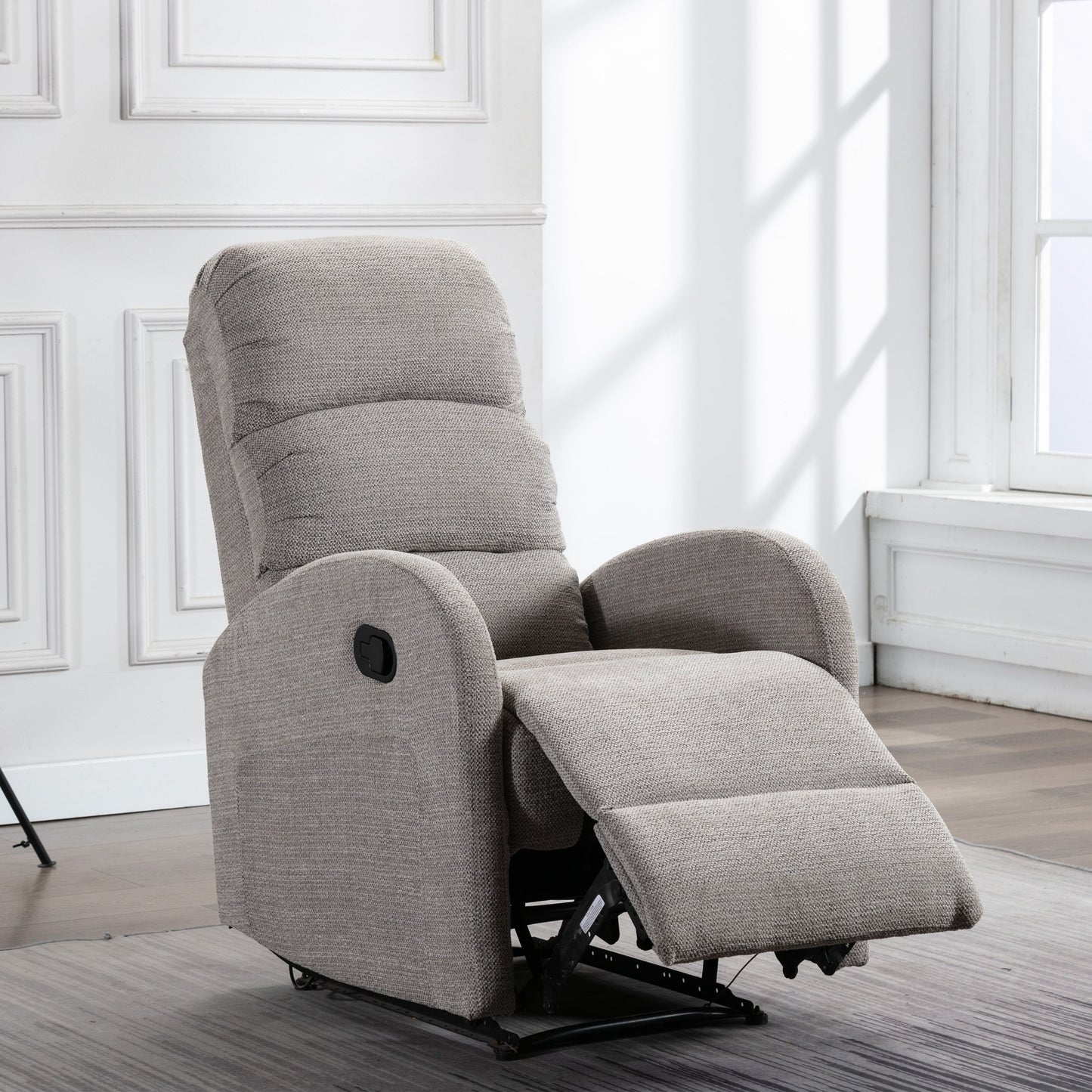 Fauteuil inclinable réglable en tissu pour cinéma maison