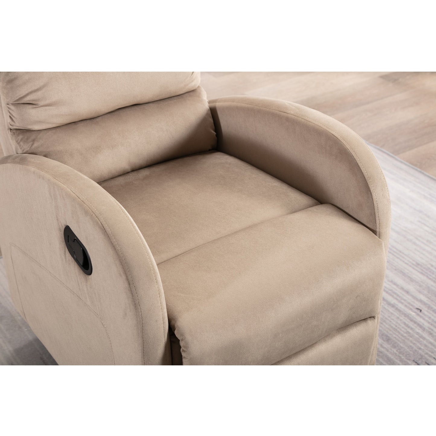 Fauteuil inclinable réglable en tissu pour cinéma maison