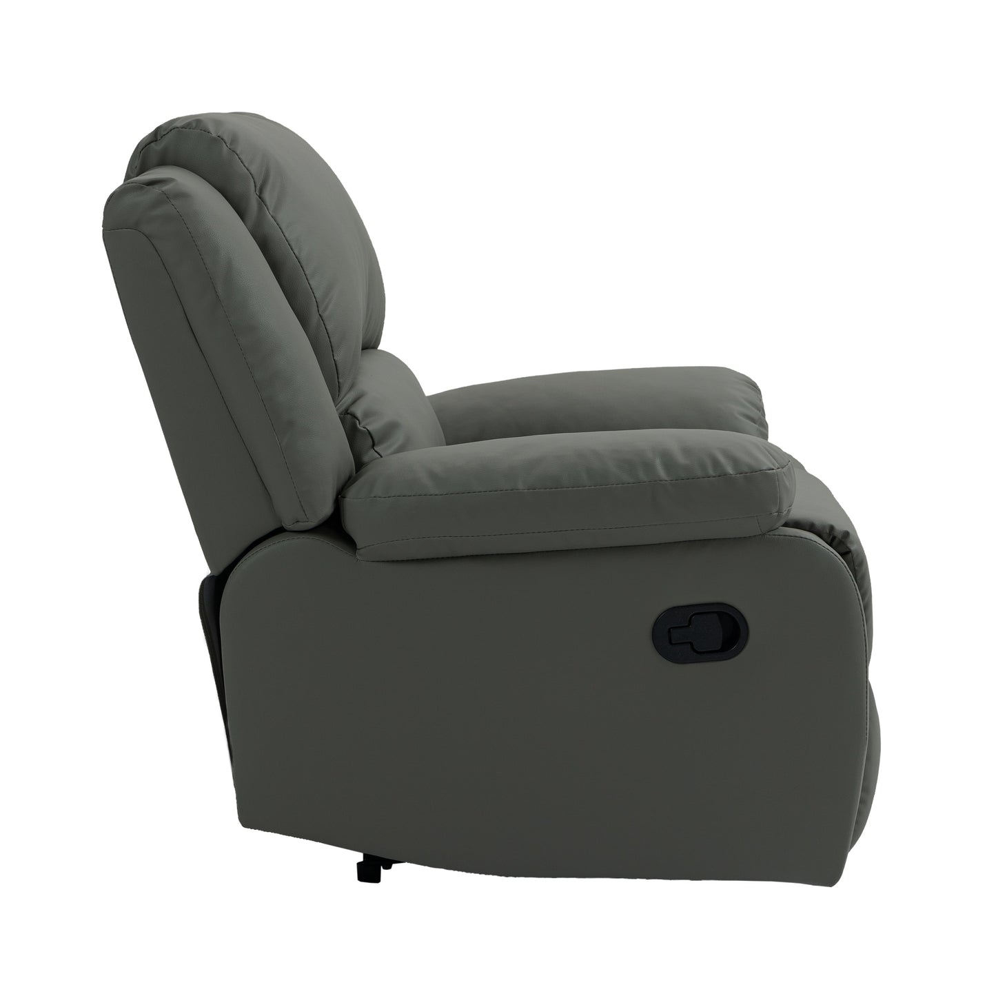 Fauteuil de salon en similicuir, canapé simple, fauteuils inclinables réglables
