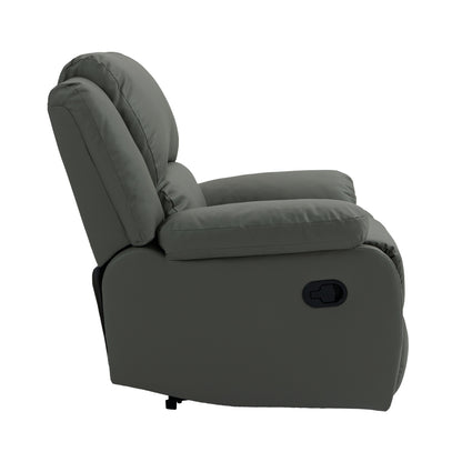 Fauteuil de salon en similicuir, canapé simple, fauteuils inclinables réglables