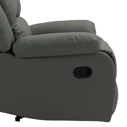 Fauteuil de salon en similicuir, canapé simple, fauteuils inclinables réglables