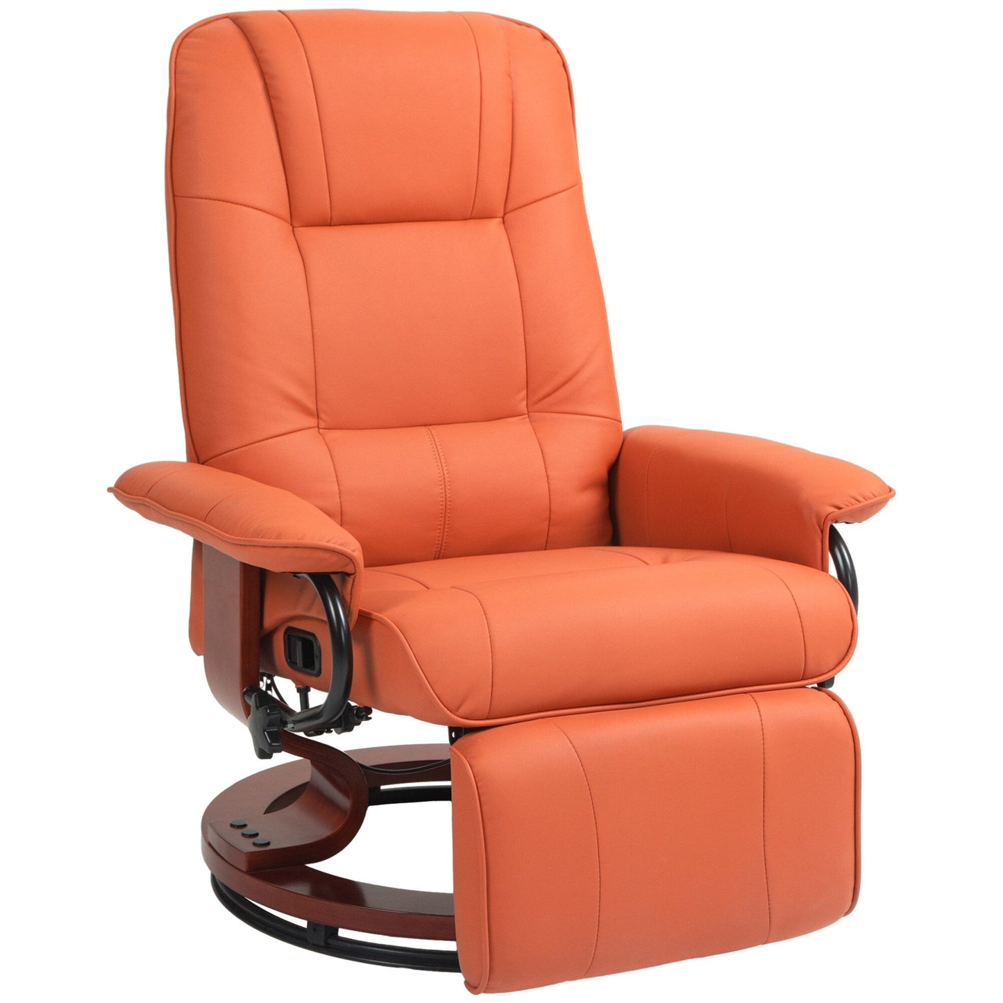 Fauteuil inclinable manuel en similicuir
