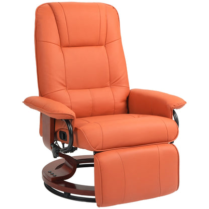 Fauteuil inclinable manuel en similicuir