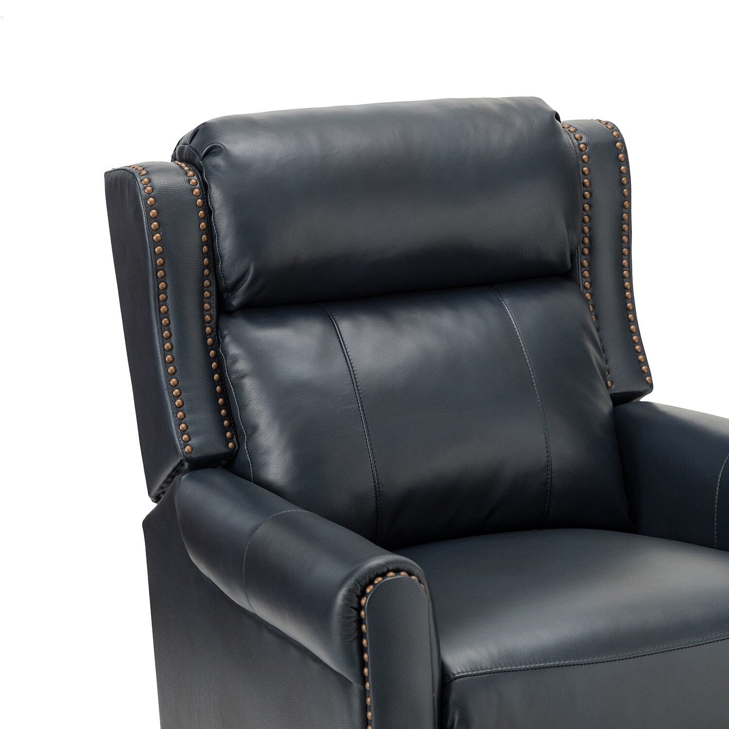 Felisa 32.48 Fauteuil inclinable manuel en cuir véritable, lot de 2