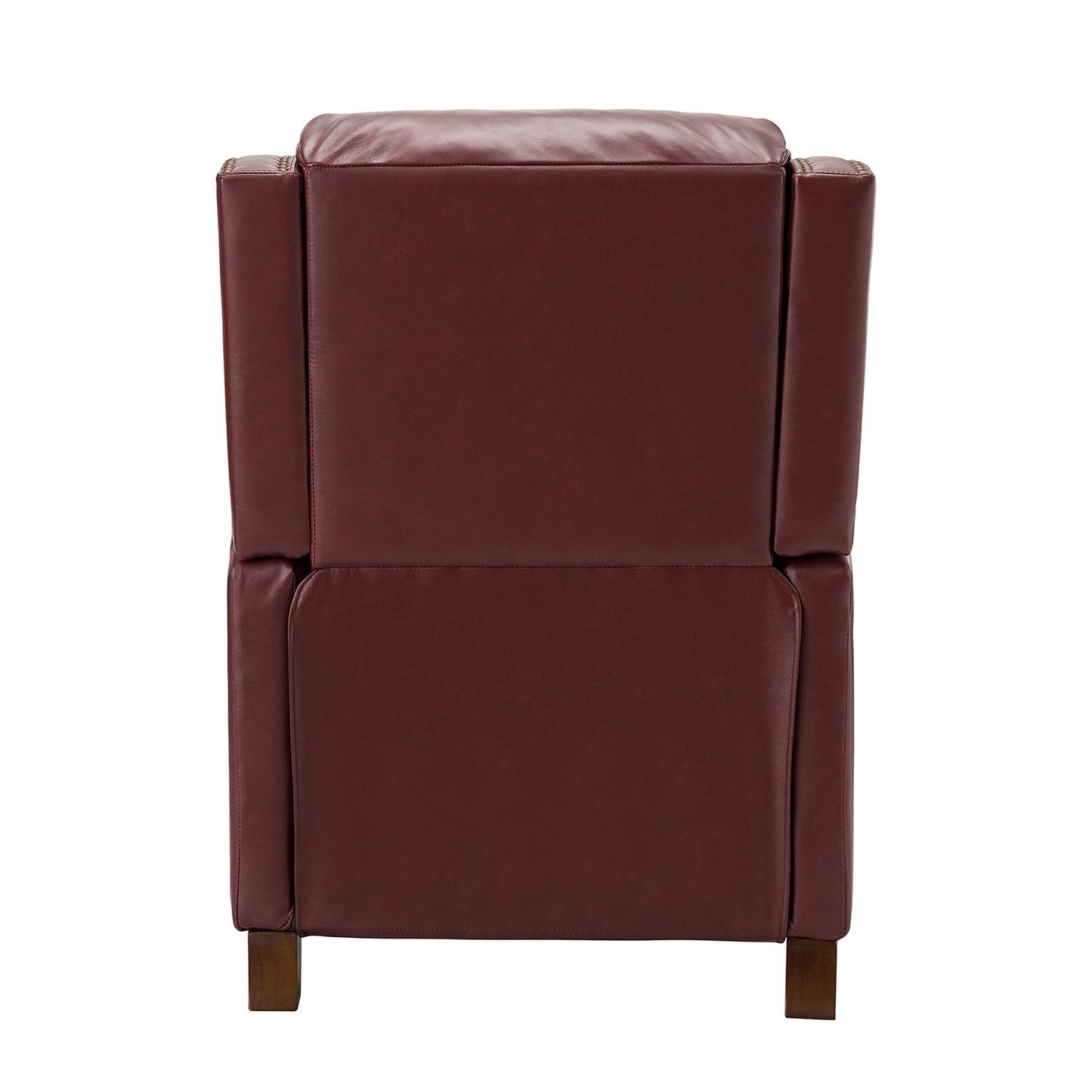Fauteuil inclinable manuel large en cuir véritable Felisa 32,48