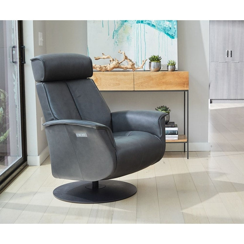 Fauteuil inclinable en cuir Fjords Bo