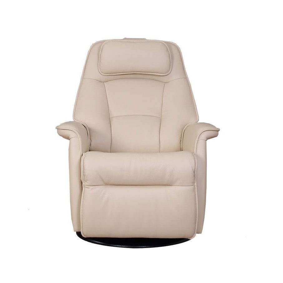 Fauteuil inclinable pivotant en cuir Fjords Stockholm