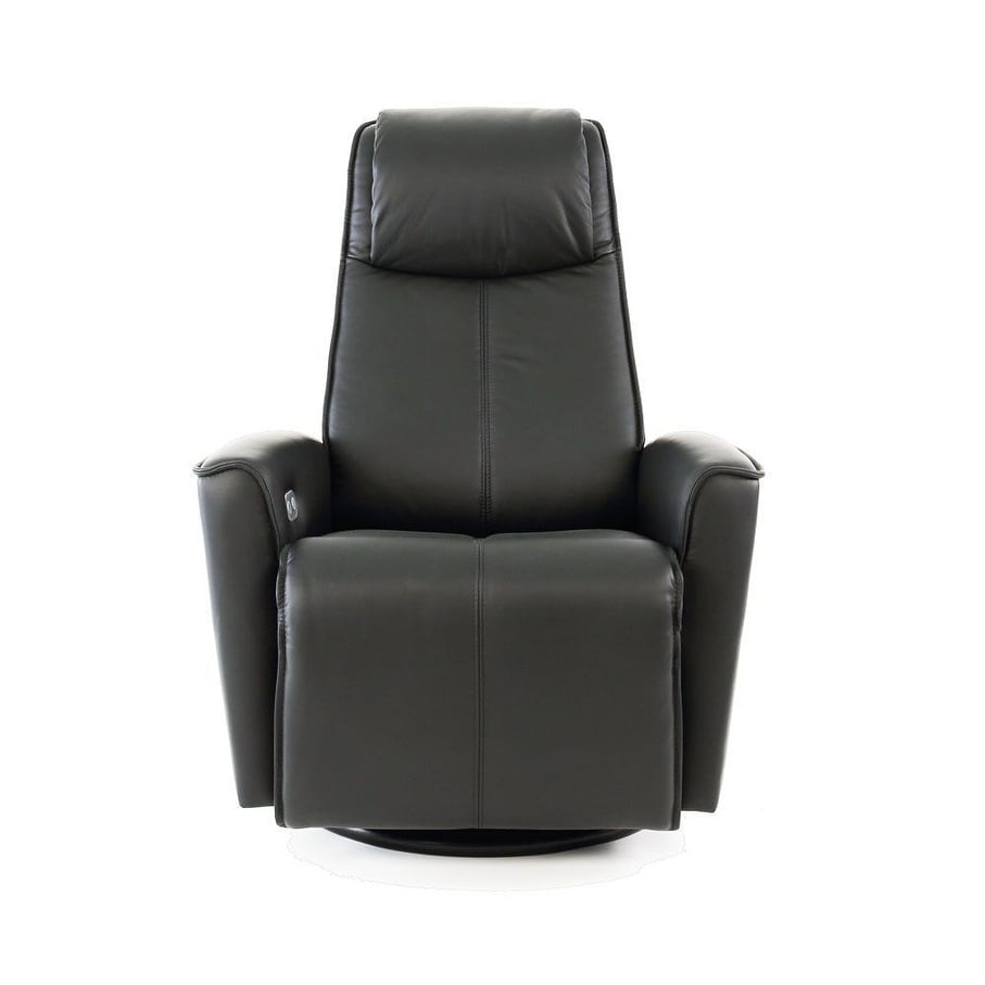 Fauteuil inclinable pivotant en cuir urbain Fjords