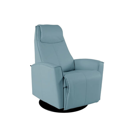 Fauteuil inclinable pivotant en cuir urbain Fjords