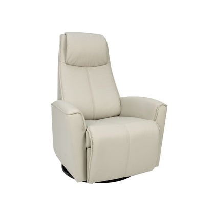 Fauteuil inclinable pivotant en cuir urbain Fjords