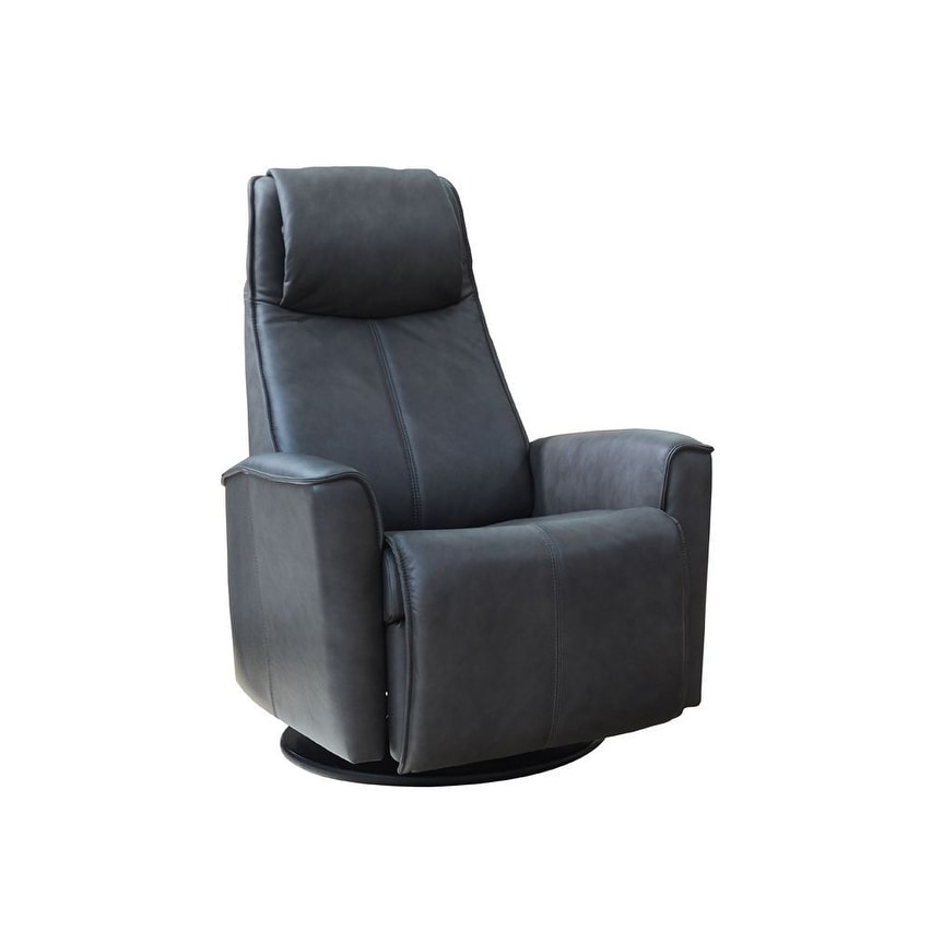 Fauteuil inclinable pivotant en cuir urbain Fjords
