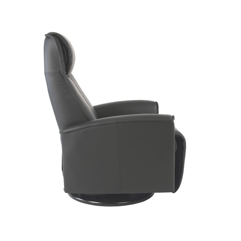 Fauteuil inclinable pivotant en cuir urbain Fjords