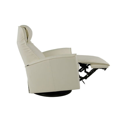 Fauteuil inclinable pivotant en cuir urbain Fjords