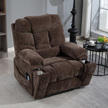 Fauteuil inclinable électrique surdimensionné à double moteur de 26 po en chenille, modèle phare