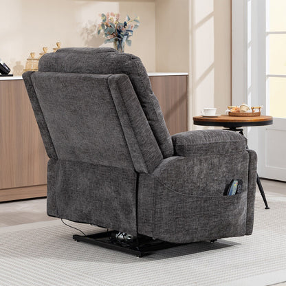 Fauteuil inclinable électrique surdimensionné à double moteur de 26 po en chenille, modèle phare