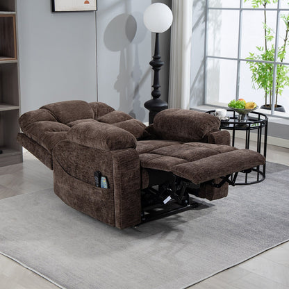 Fauteuil inclinable électrique surdimensionné à double moteur de 26 po en chenille, modèle phare