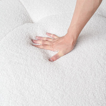 Canapé de sol, canapé causeuse moderne, canapé rond paresseux, canapés de sol en mousse à mémoire de forme pour salon, appartement