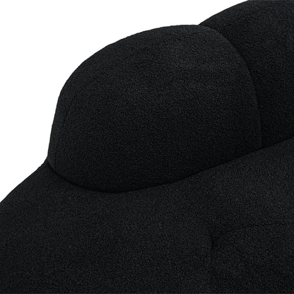 Canapé de sol, canapé causeuse moderne, canapé rond paresseux, canapés de sol en mousse à mémoire de forme pour salon, appartement