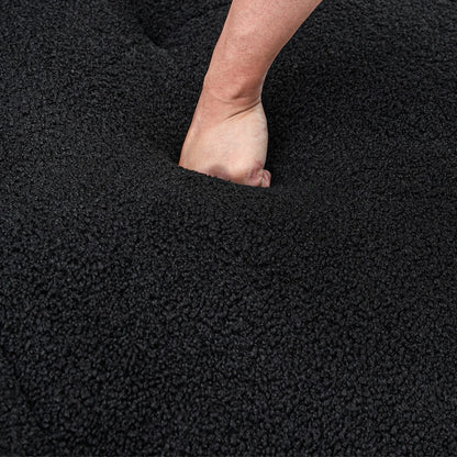 Canapé de sol, canapé causeuse moderne, canapé rond paresseux, canapés de sol en mousse à mémoire de forme pour salon, appartement