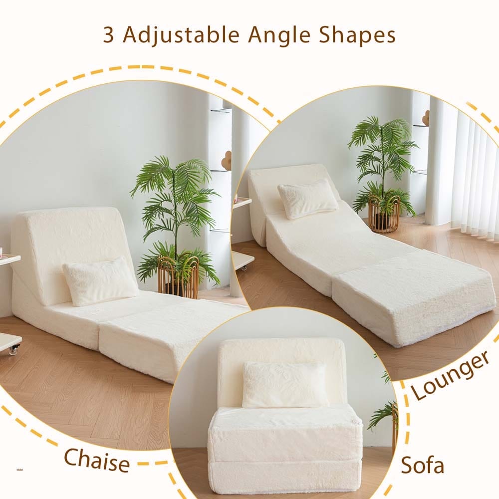 Canapé-lit pliant, canapé-lit d'appoint, chaise longue, canapé de sol