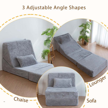 Canapé-lit pliant, canapé-lit d'appoint, chaise longue, canapé de sol