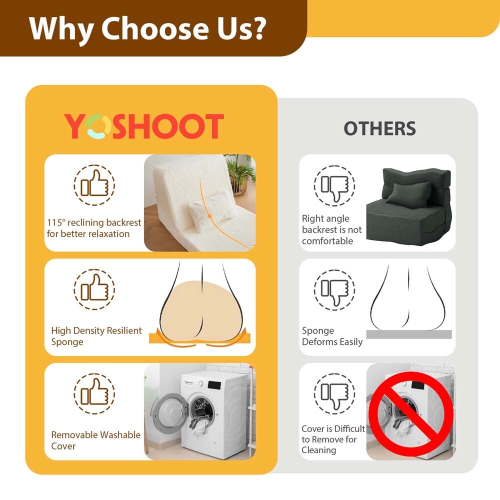 Canapé-lit pliant, canapé-lit d'appoint, chaise longue, canapé de sol