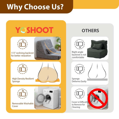 Canapé-lit pliant, canapé-lit d'appoint, chaise longue, canapé de sol