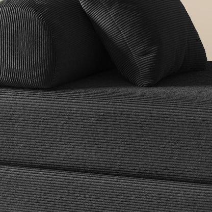 Canapé-lit pliable en tissu éponge haute densité