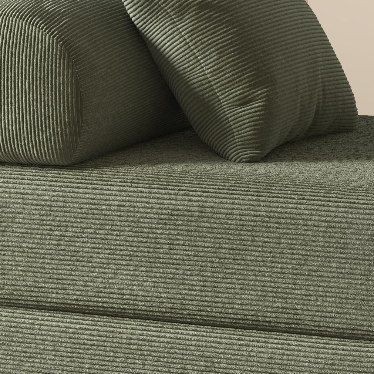 Canapé-lit pliable en tissu éponge haute densité