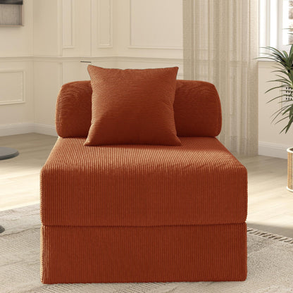 Canapé-lit pliable en tissu éponge haute densité