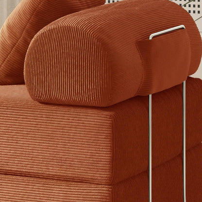 Canapé-lit pliable en tissu éponge haute densité