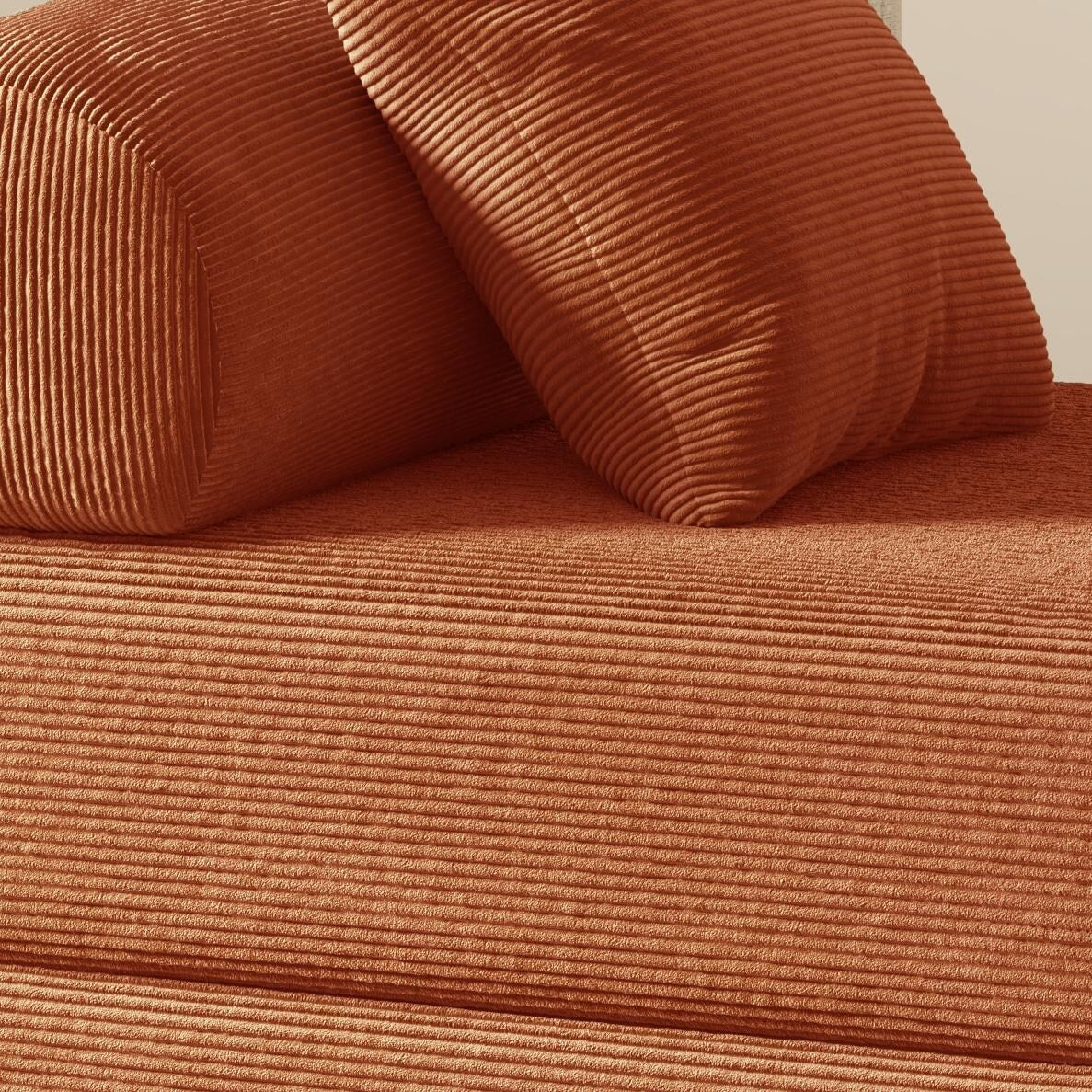 Canapé-lit pliable en tissu éponge haute densité