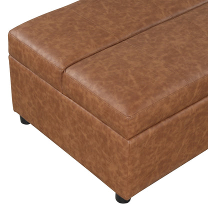 Lit ottoman pliant convertible avec matelas et lit d'appoint